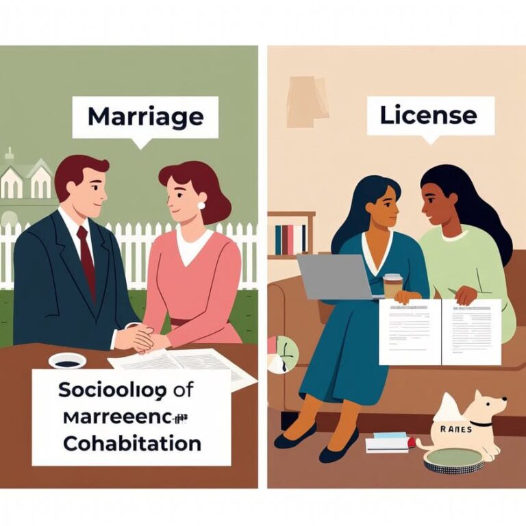 Sociology of Marriage and Cohabitation: How Changing Social Norms Are ...
